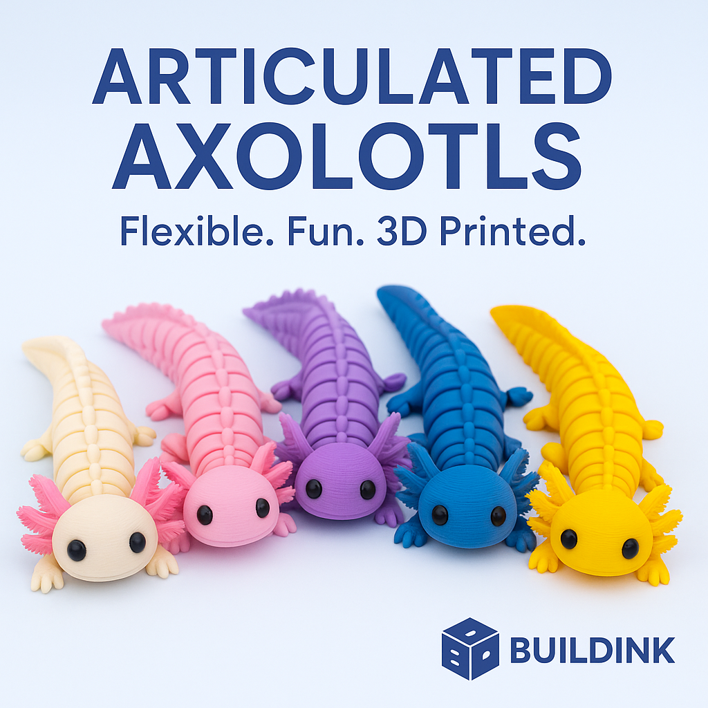 Articulated Axolotls Collection