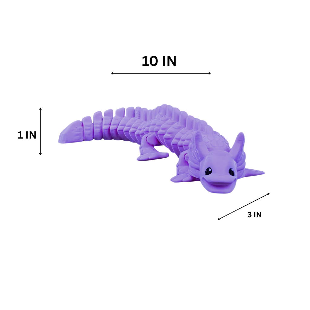 🦎💜 MEET THE PURPLE AXOLOTL MAGIC! 💜🦎
