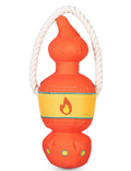 Orvis Dog Bark After Dark Lantern Tug Toy for Dogs | Durable Squeaky Dog Tug Toy - Extra Durable with Double Stitching, Mesh Lining, Squeaker and Rope Handle - Ideal for Medium to Large Breeds