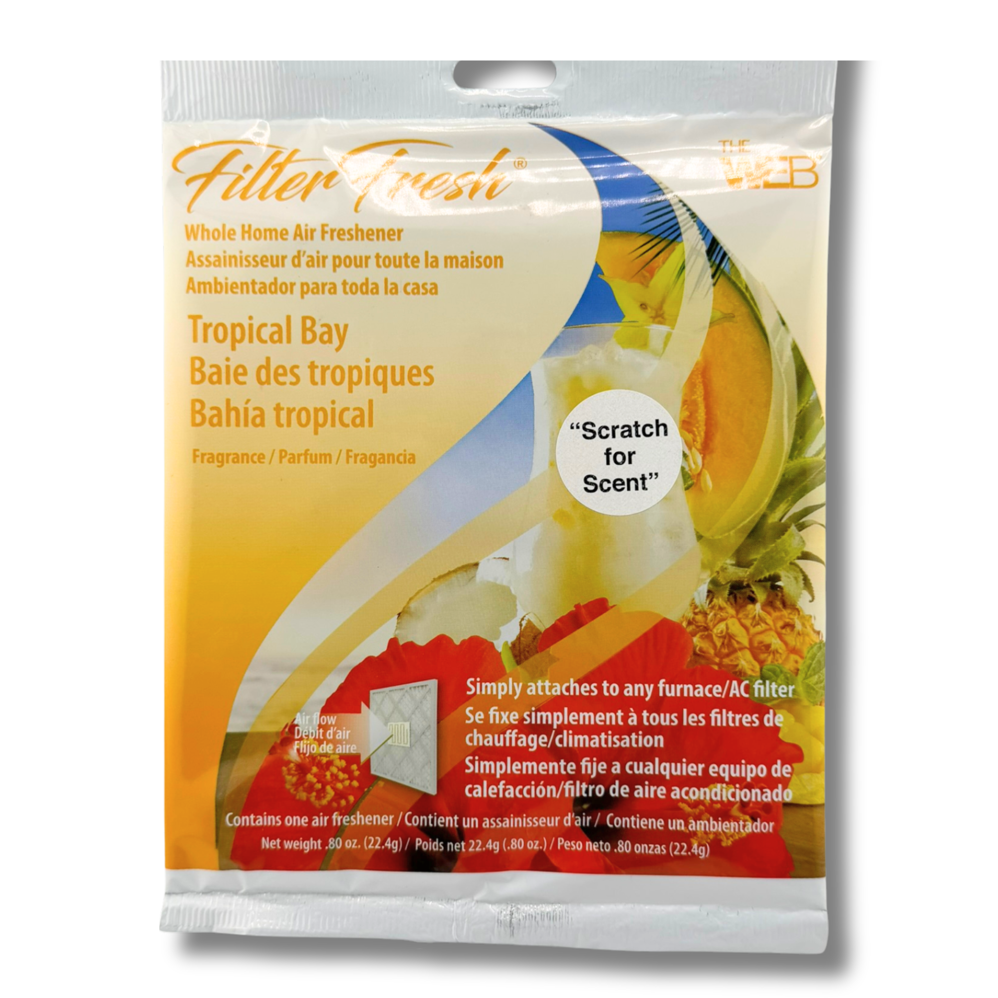 Filter Fresh Whole Home Air Freshener 3-Pack Variety HVAC Filter Scents
