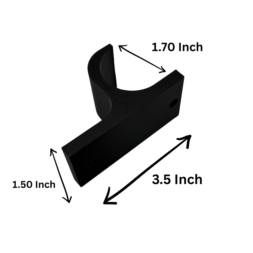 Pool Pole Holder Wall Mount – 2 Pack – Heavy Duty Tool Organizer for Pool Cleaning Equipment – Fits Standard Poles – Indoor/Outdoor Storage