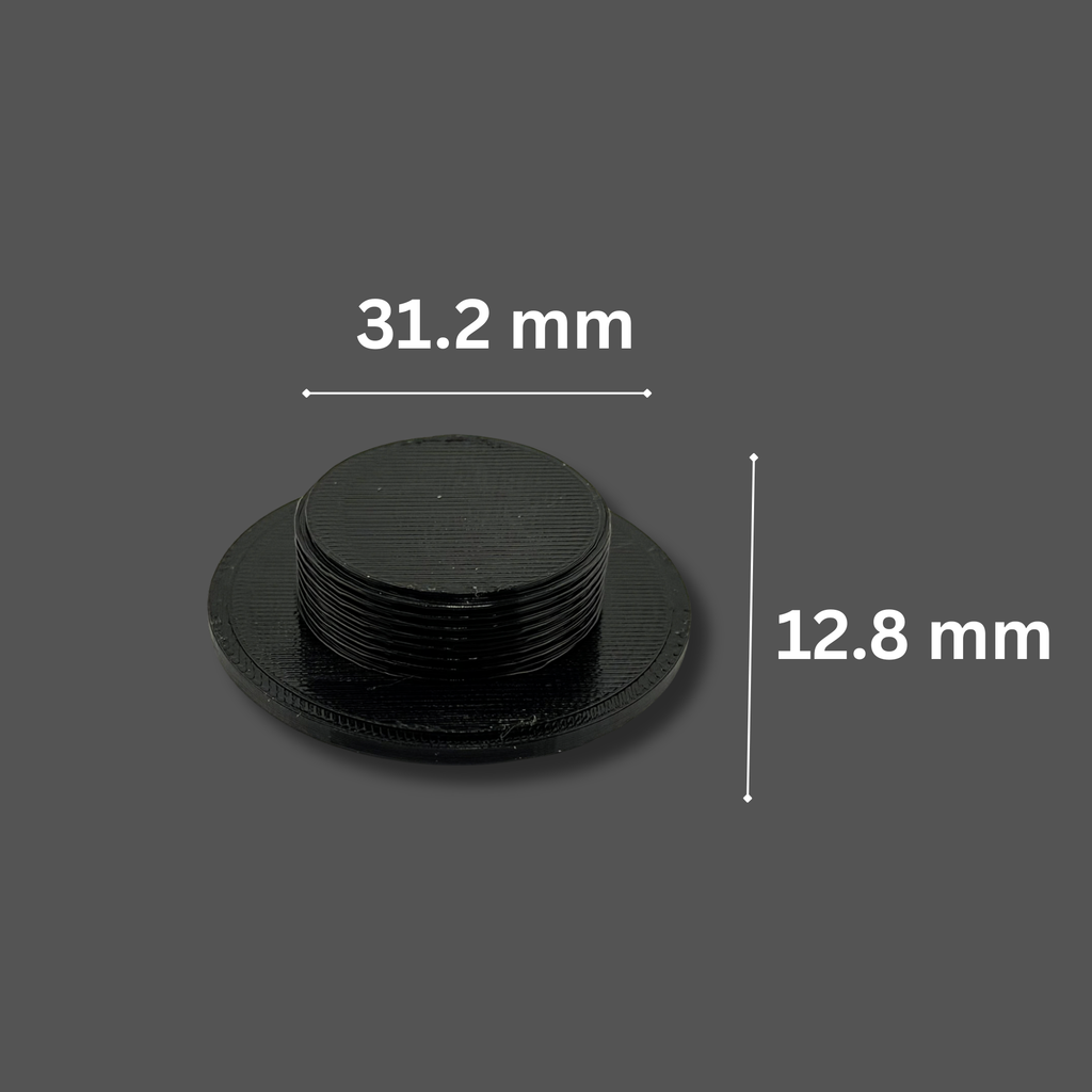 Jeep Wrangler TJ Floor Drain Plugs 1997-2006 Flexible TPU Replacement Drain Hole Covers Black