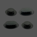 Jeep Wrangler TJ Floor Drain Plugs 1997-2006 Flexible TPU Replacement Drain Hole Covers Black