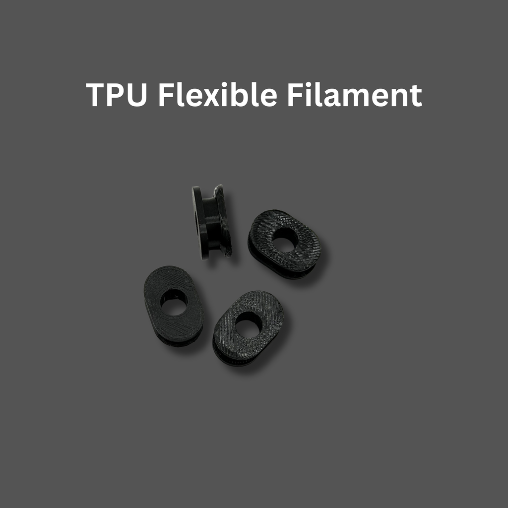 Jeep TJ Door Surround Bushings 1997-2006 TPU Replacement 4 Pack Black