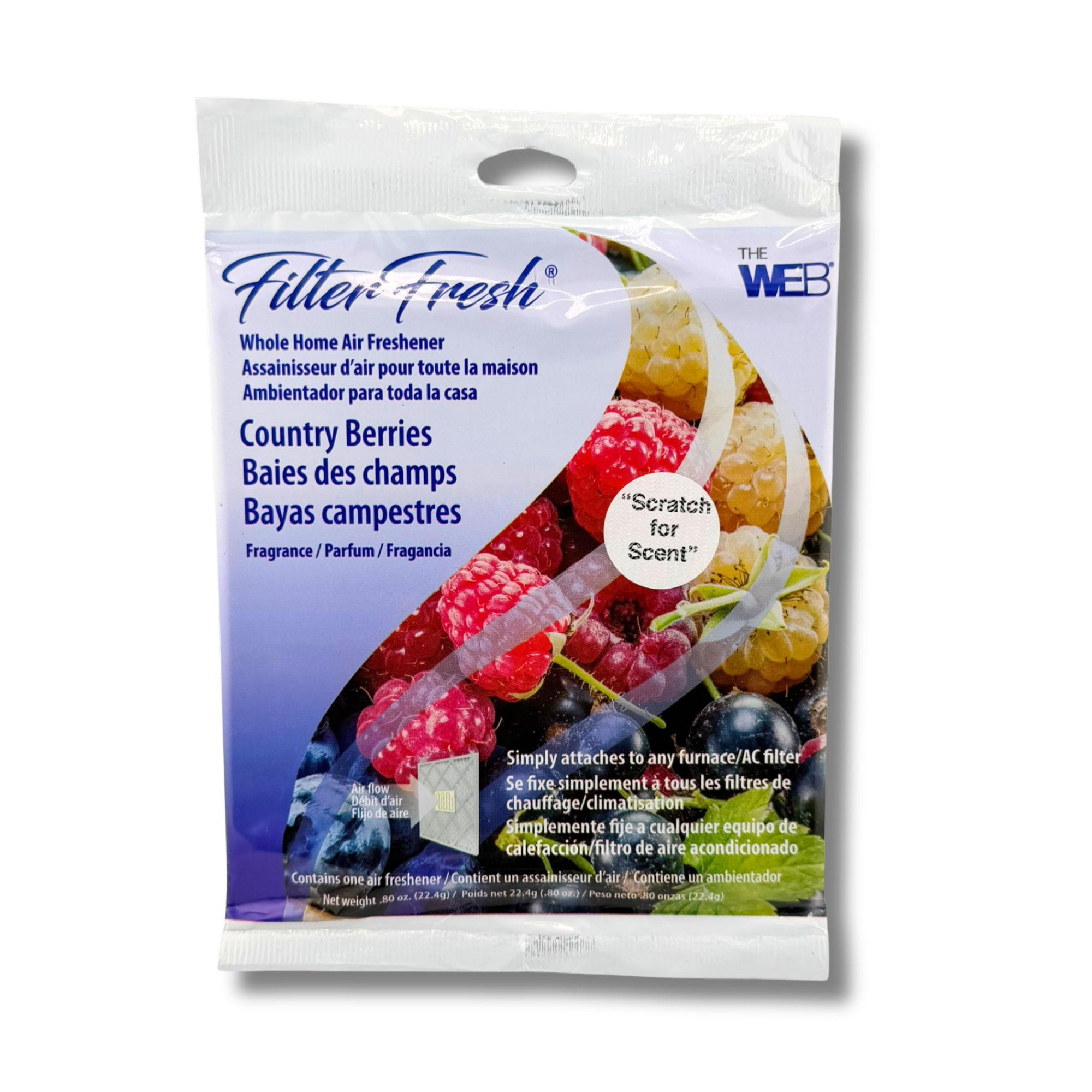 Filter Fresh Whole Home Air Freshener 3-Pack Variety HVAC Filter Scents