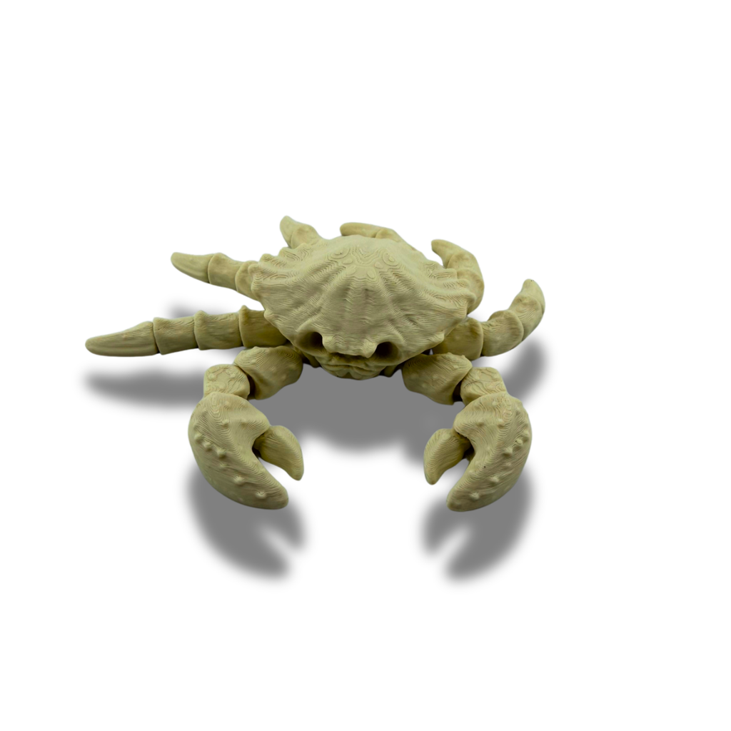 BuildInk Articulated Skeleton Sea Creature Set – 6pc 3D Printed Ocean Animal Bundle – Shark, Crab, Turtle, Octopus, Starfish & Stingray Style Figures