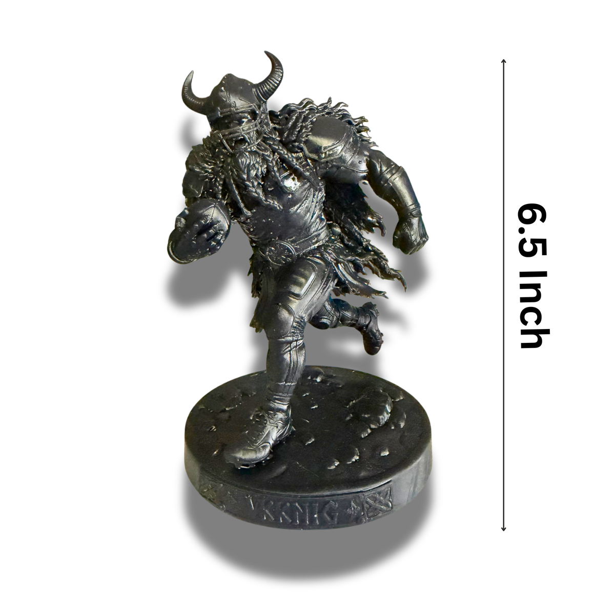 Fantasy Viking Warrior Figurine 6.5" Norse Football Player Resin Statue