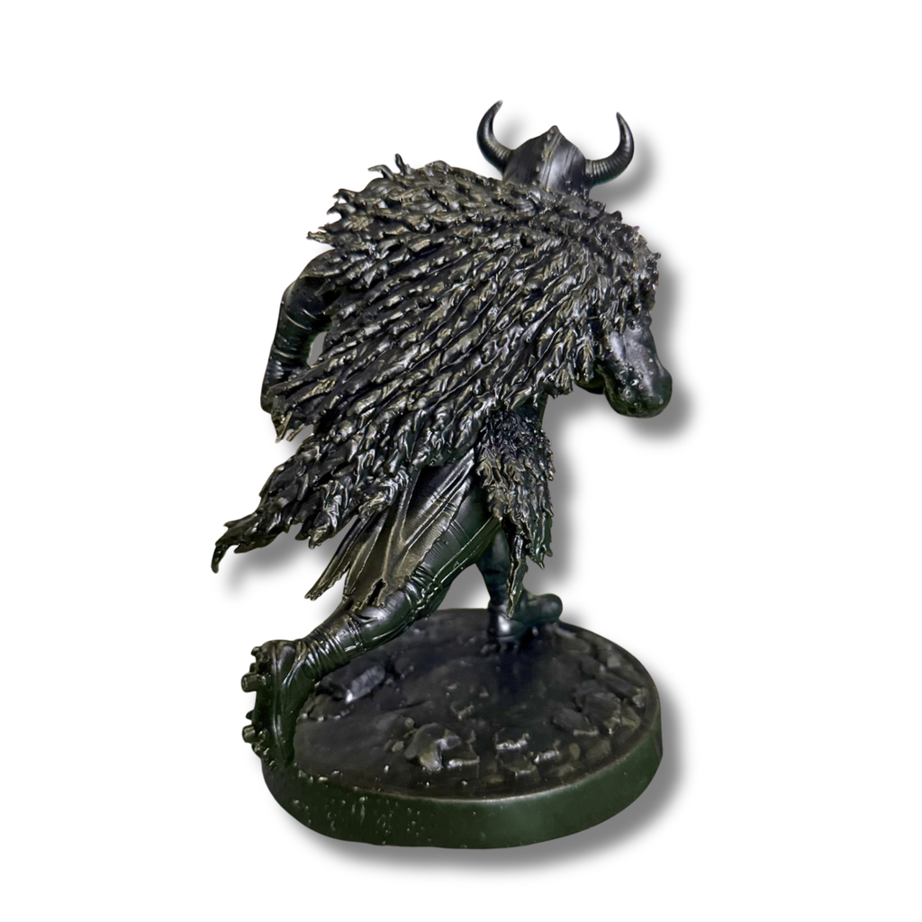 Fantasy Viking Warrior Figurine 6.5" Norse Football Player Resin Statue