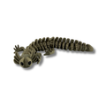 BuildInk Articulated Axolotl Tan 8 Inch 3D Printed Flexible Figure