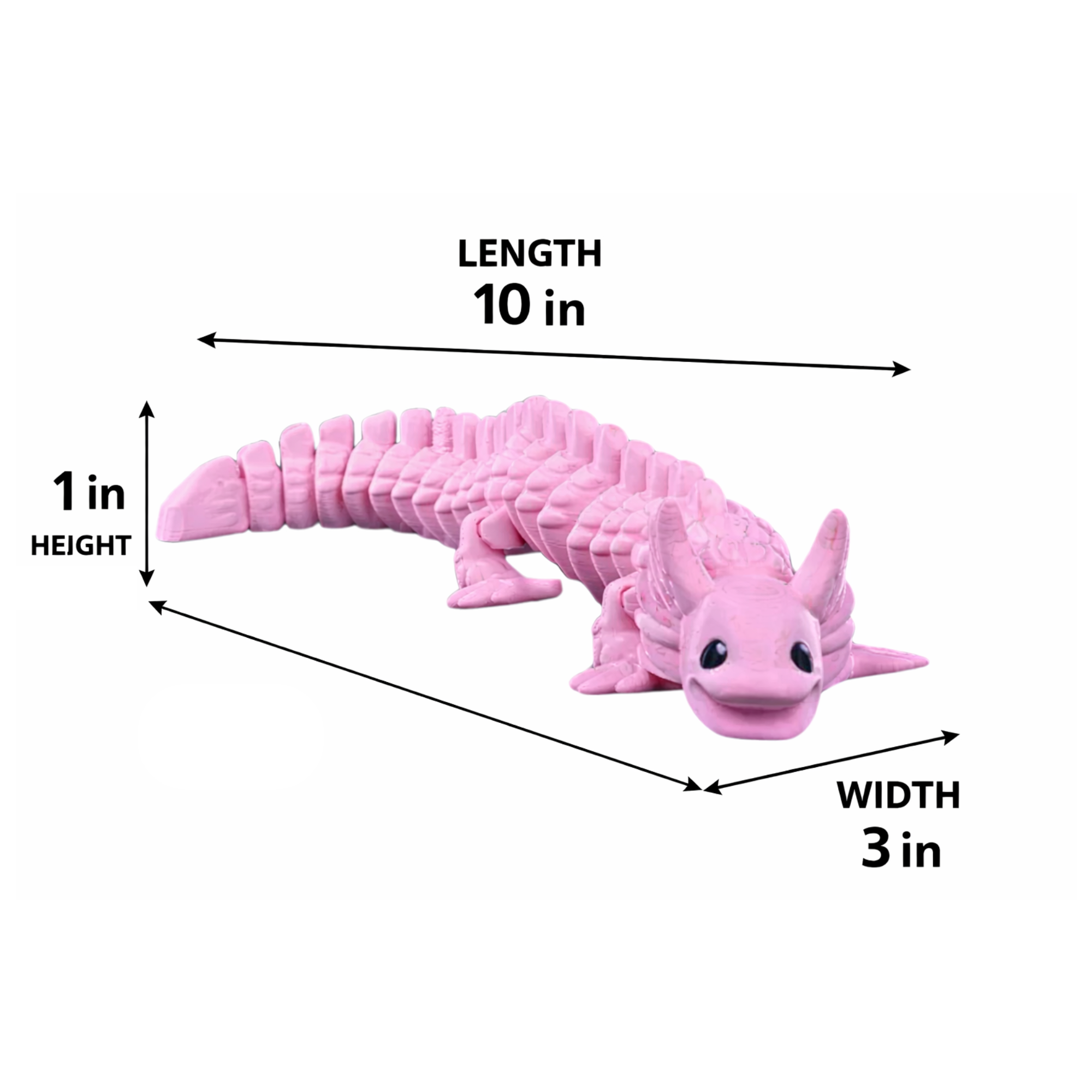 🦎✨ THE CUTEST PINK AXOLOTL IS HERE! ✨🦎