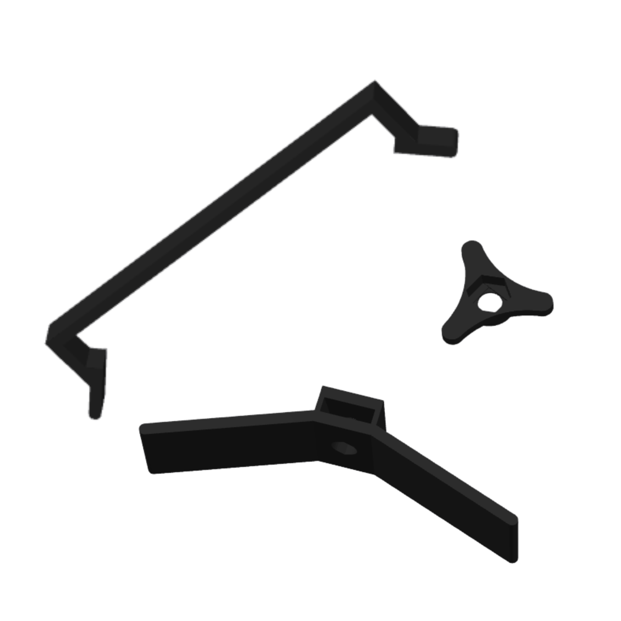 Cabin Air Filter Adaptor for 2004–2012 GMC Canyon / Chevy Colorado & 2005–2010 Hummer H3 – 3D Printed (Black or Dark Gray)