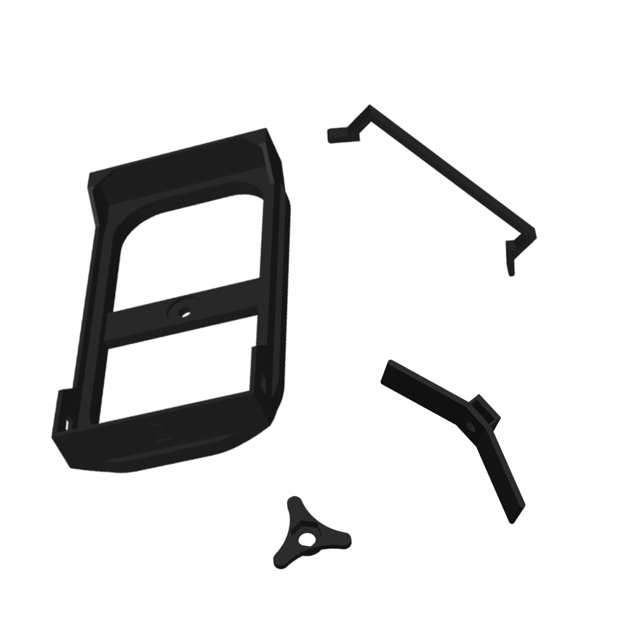 Cabin Air Filter Adaptor for 2004–2012 GMC Canyon / Chevy Colorado & 2005–2010 Hummer H3 – 3D Printed (Black or Dark Gray)