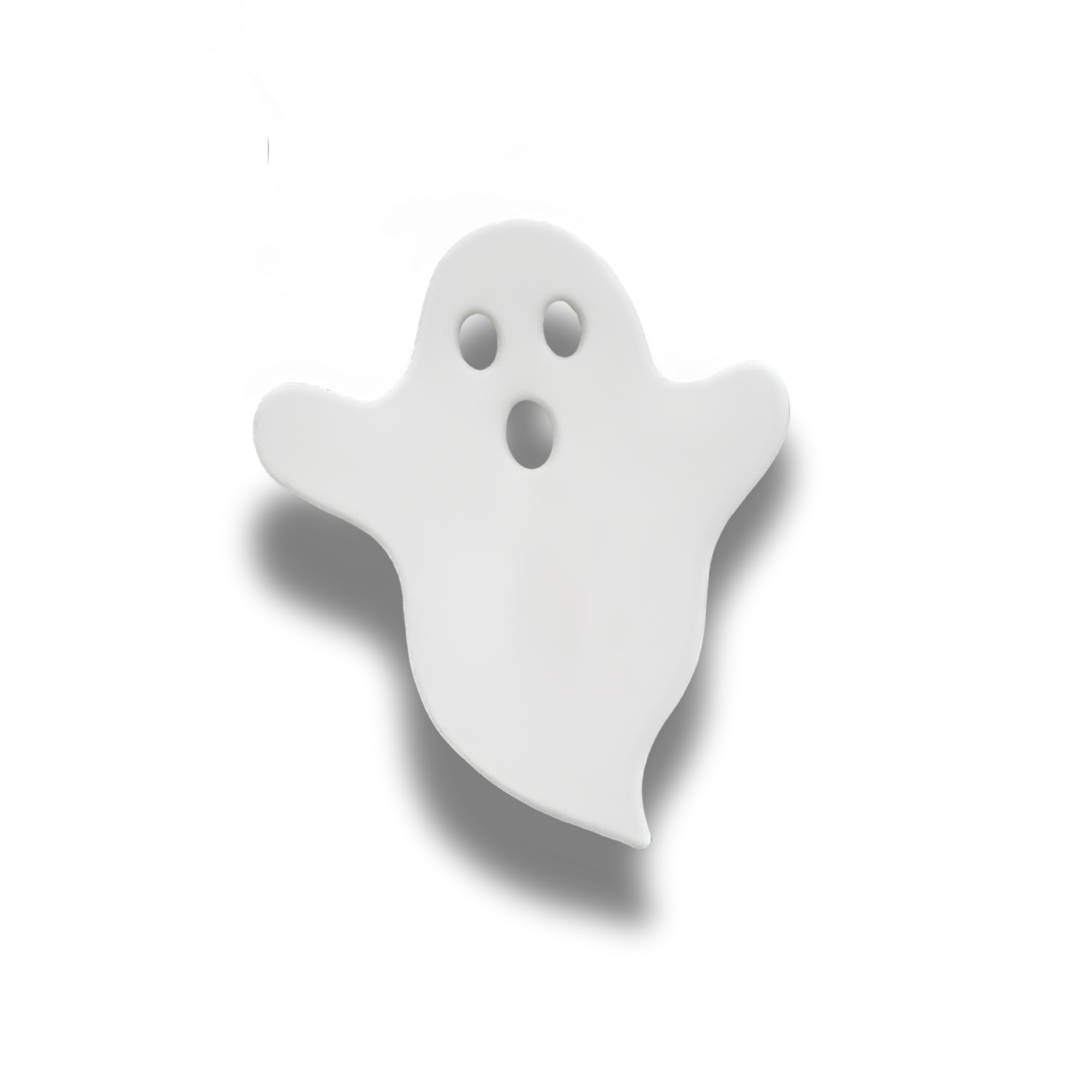 BuildInk™ Ghost 7 Clay Cutter Set – 7-Piece + FREE Bonus 20 mm Mini (8 Total) | Polymer Clay/Fondant Cutters | 3D Printed, Made to Order