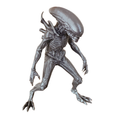 Rare Xenomorph Alien Figure - Hand-Painted Resin Collectible - 5.5" Tall