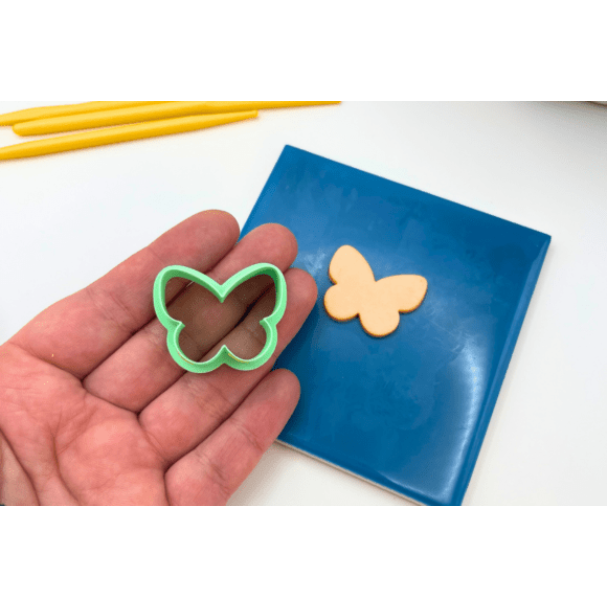 Butterfly Clay Cutter Set – 10 Sizes – Dual Edge 3D Printed – Polymer Clay Tool