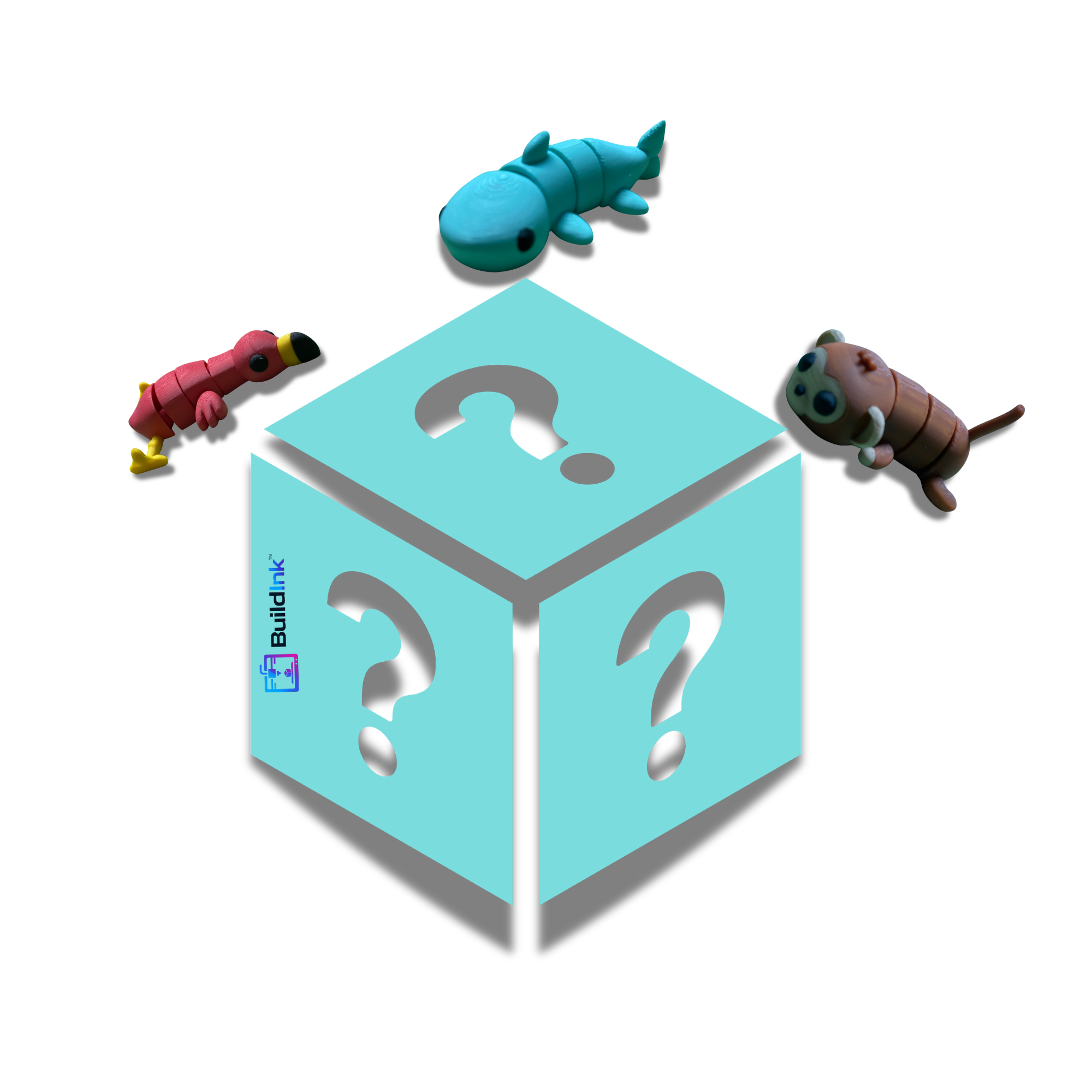 Mystery Box 3D Printed Mini Figure – Random Collectible Toy – Surprise Gift