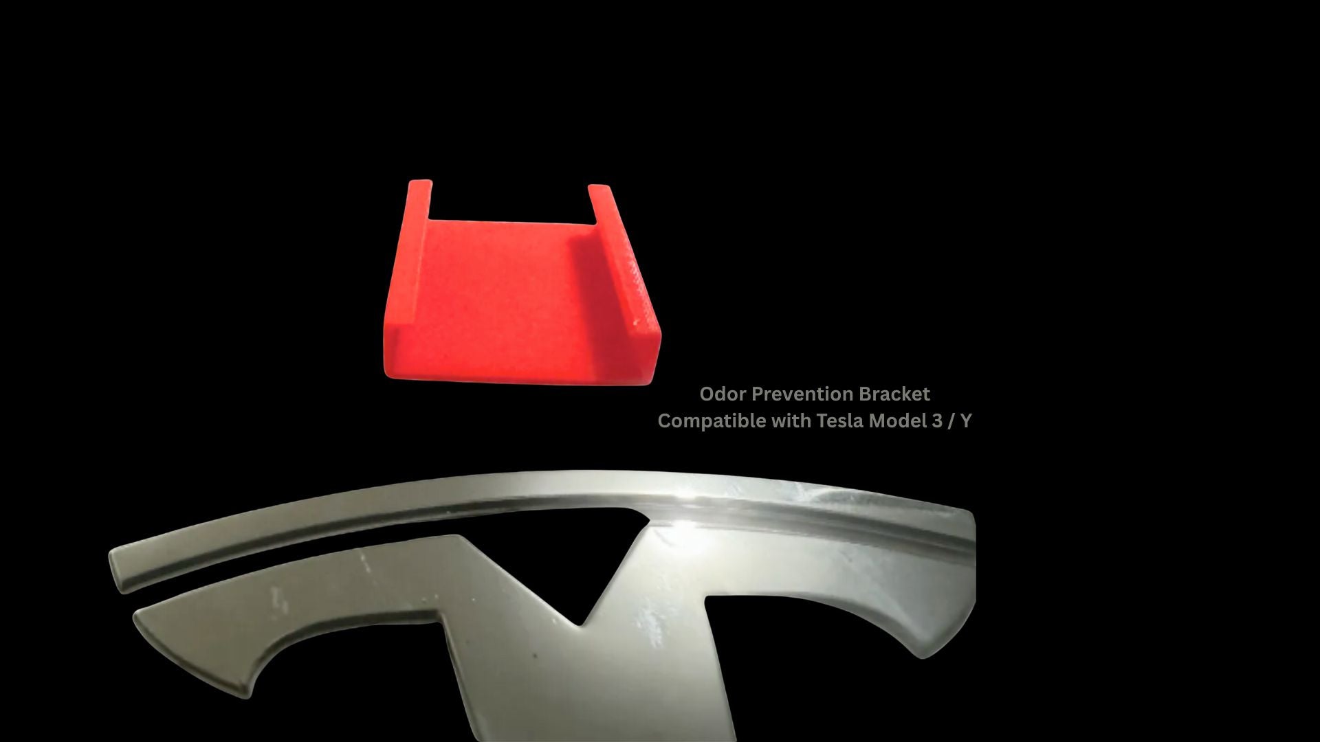 Tesla Model 3 / Y Cabin Air Filter Clip – 3D Printed Odor Prevention Bracket (Fits Behind Filter)