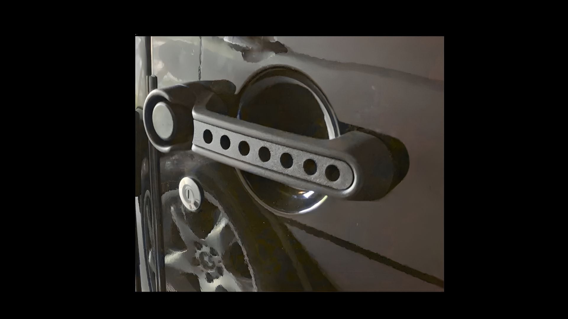 Jeep Wrangler Door Handle Inserts JK JKU (2007–2018) – No Drilling Required – 3D Printed Handle Reinforcement – Multiple Colors Available