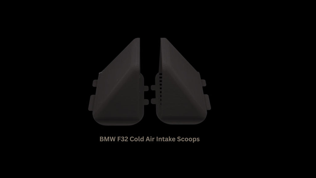 BMW Cold Air Intake Scoops – Left & Right with Integrated Grille – 3D Printed