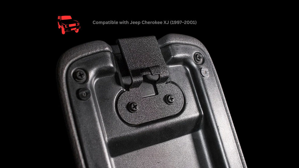 XJ Center Console Latch for Jeep Cherokee 1997-2001 | 3D Printed Replacement Lid Clip | Durable PETG