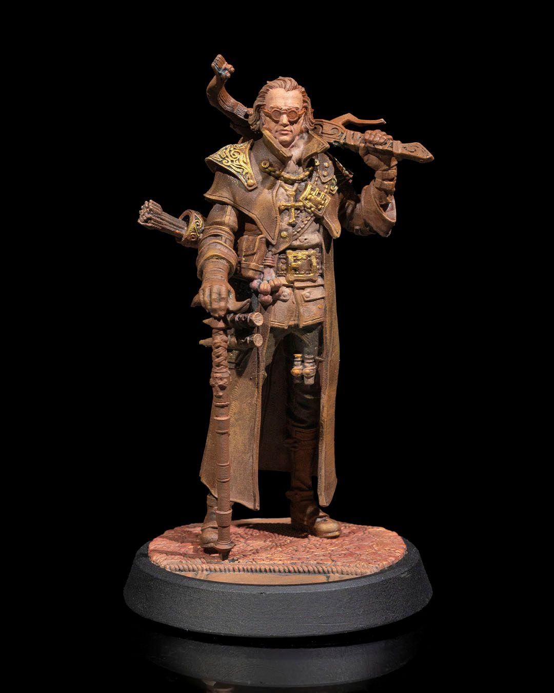 Arcane Hunter Miniature – 32mm Scale for Tabletop RPGs