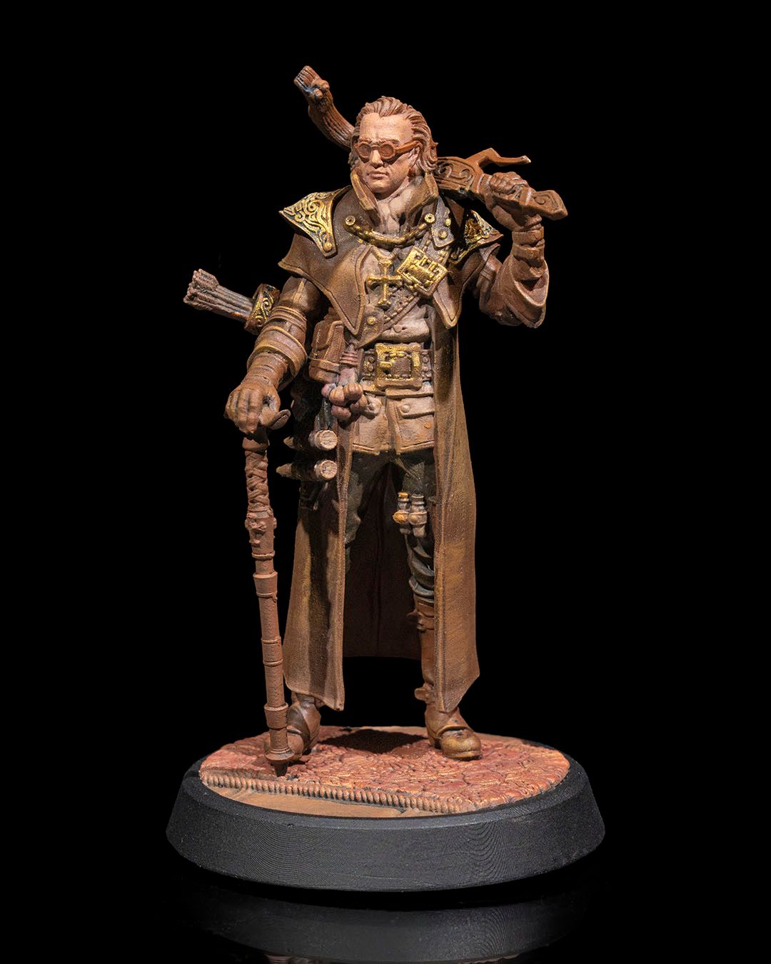 Arcane Hunter Miniature – 32mm Scale for Tabletop RPGs