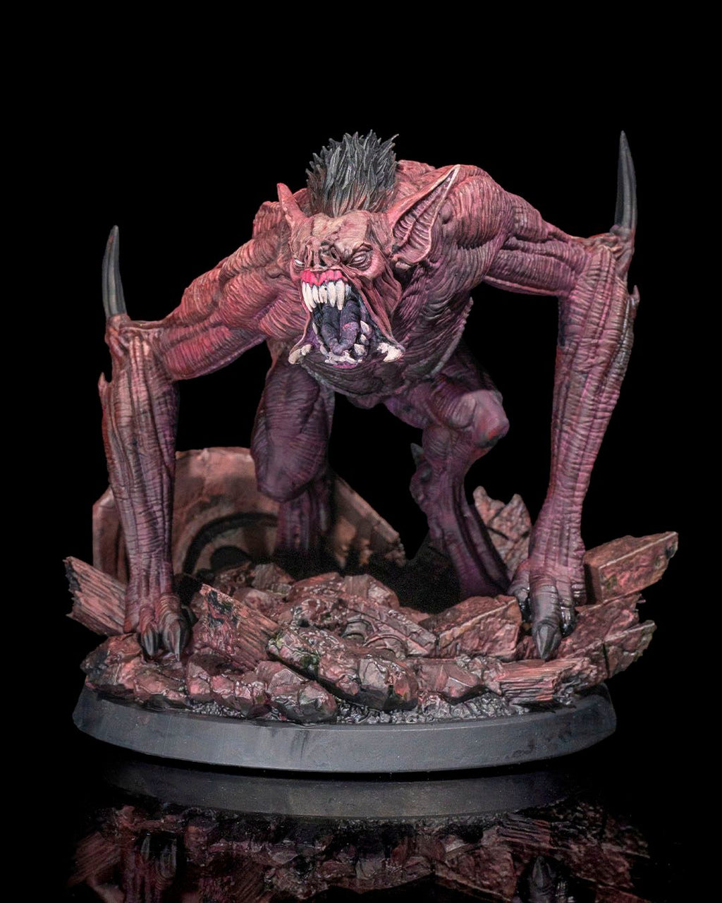 Dire Bat 3D Miniature - 32mm & 75mm