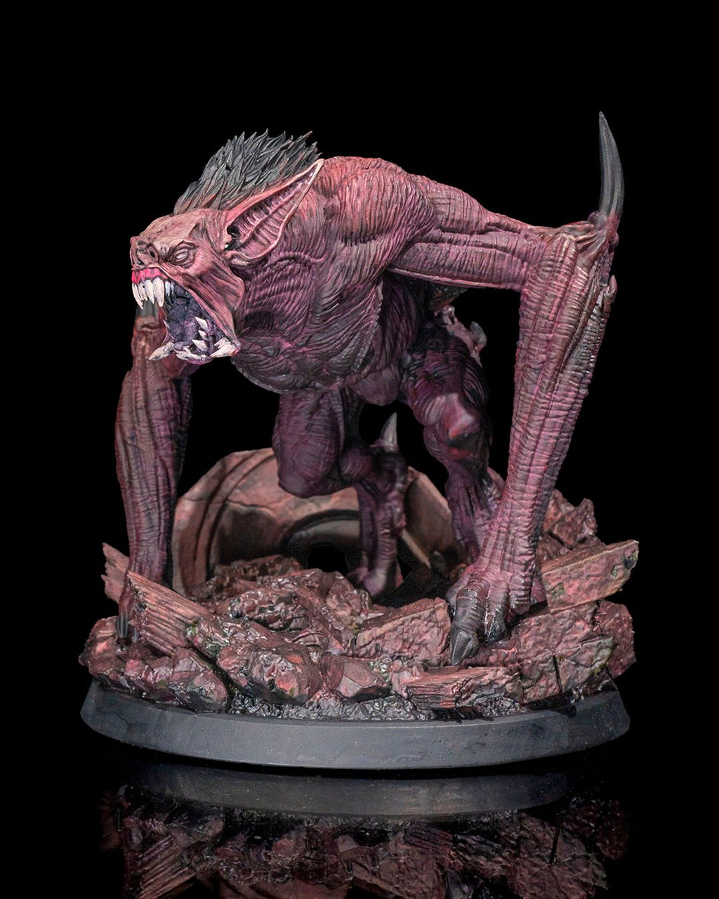 Dire Bat 3D Miniature - 32mm & 75mm