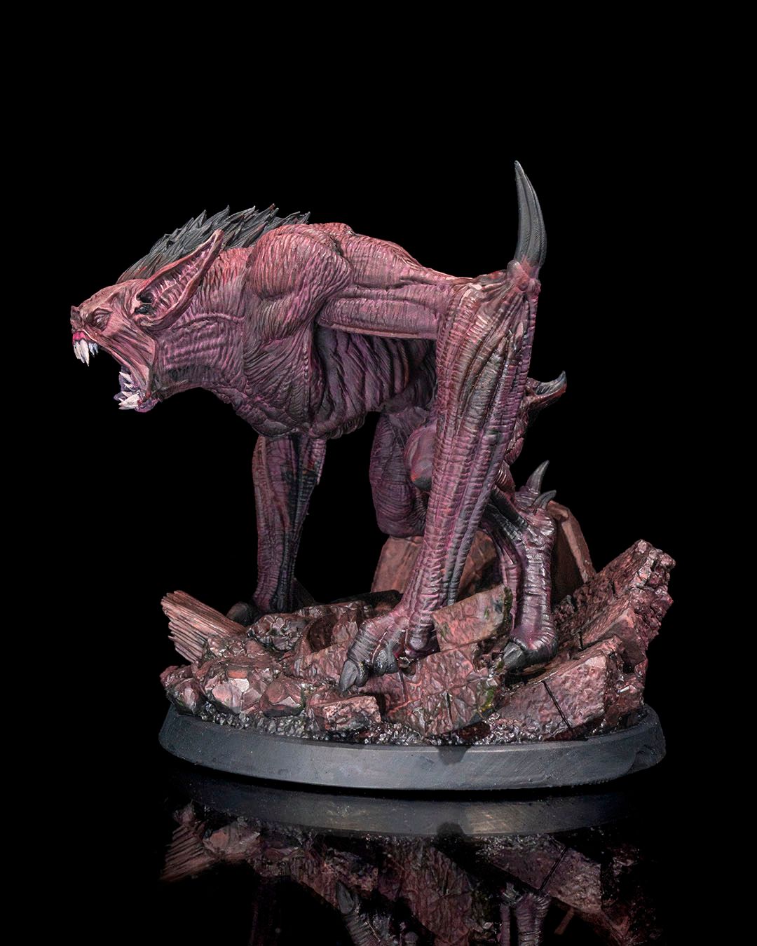 Dire Bat 3D Miniature - 32mm & 75mm