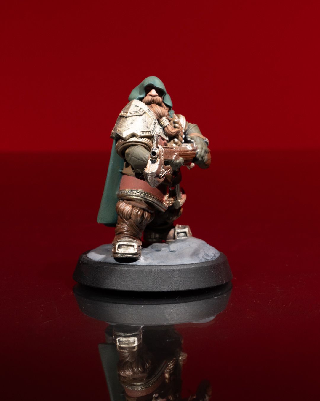 Dwarf Ranger Miniature - High-Detail Resin Figure for Tabletop RPGs and Wargames