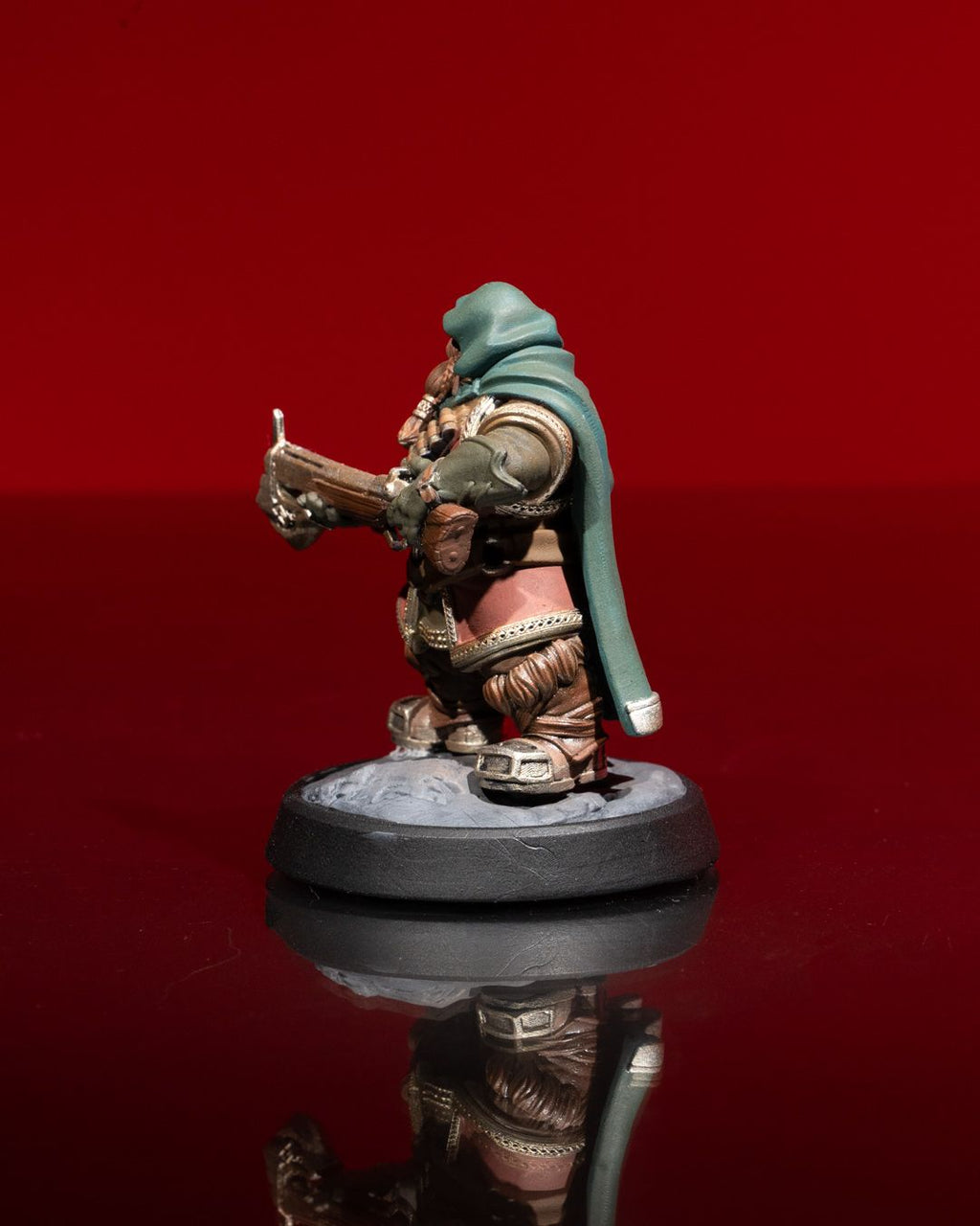 Dwarf Ranger Miniature - High-Detail Resin Figure for Tabletop RPGs and Wargames