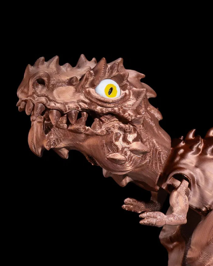 Extreme T-Rex – 3D Printed Articulated Dinosaur (9 inch)