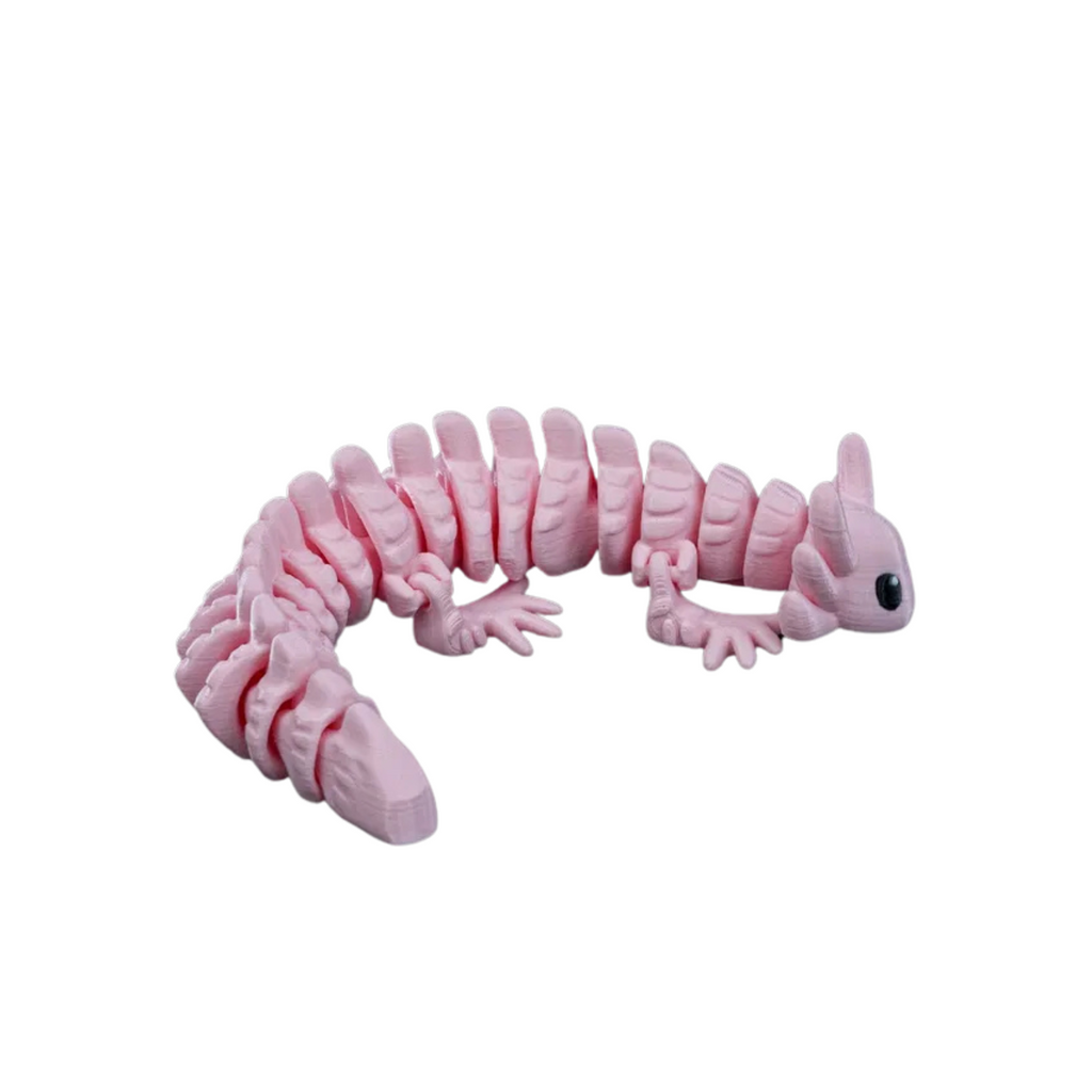 3D-Printed Flexi Axolotl – Adorable, Articulated & Fun!