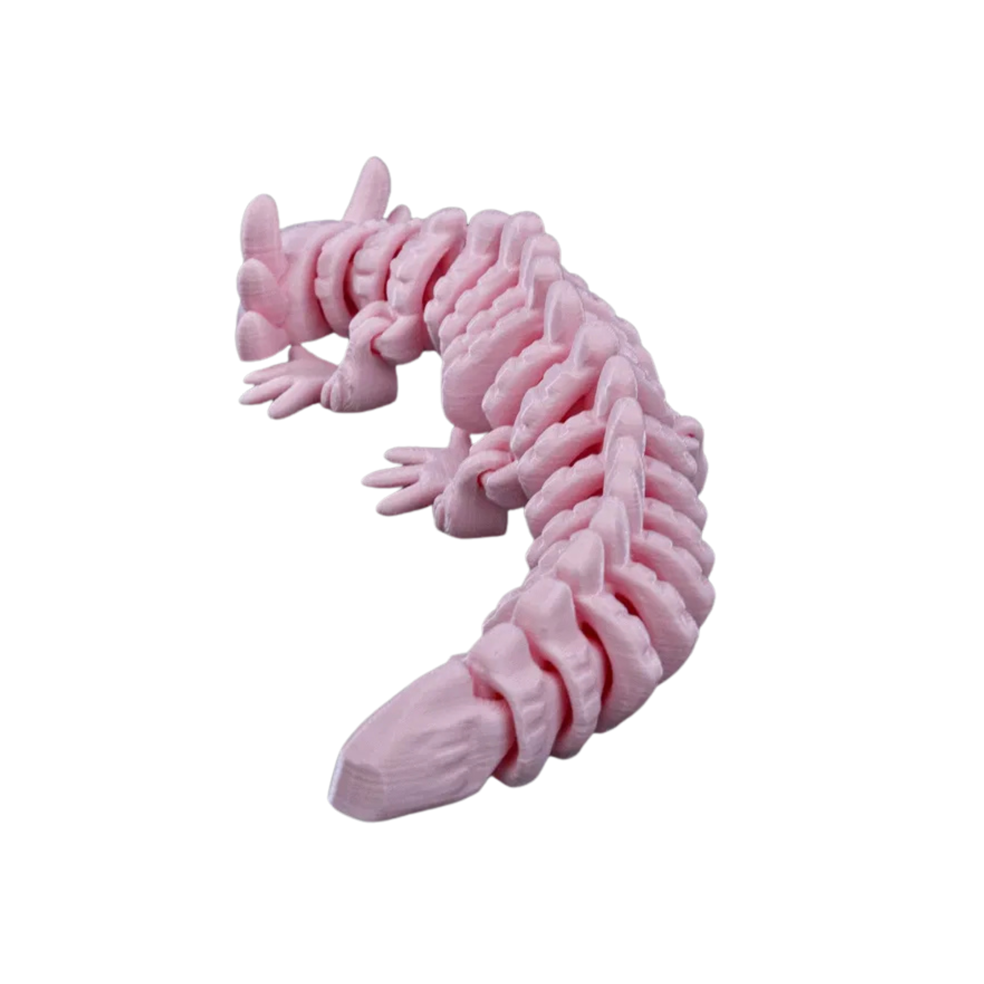 3D-Printed Flexi Axolotl – Adorable, Articulated & Fun!