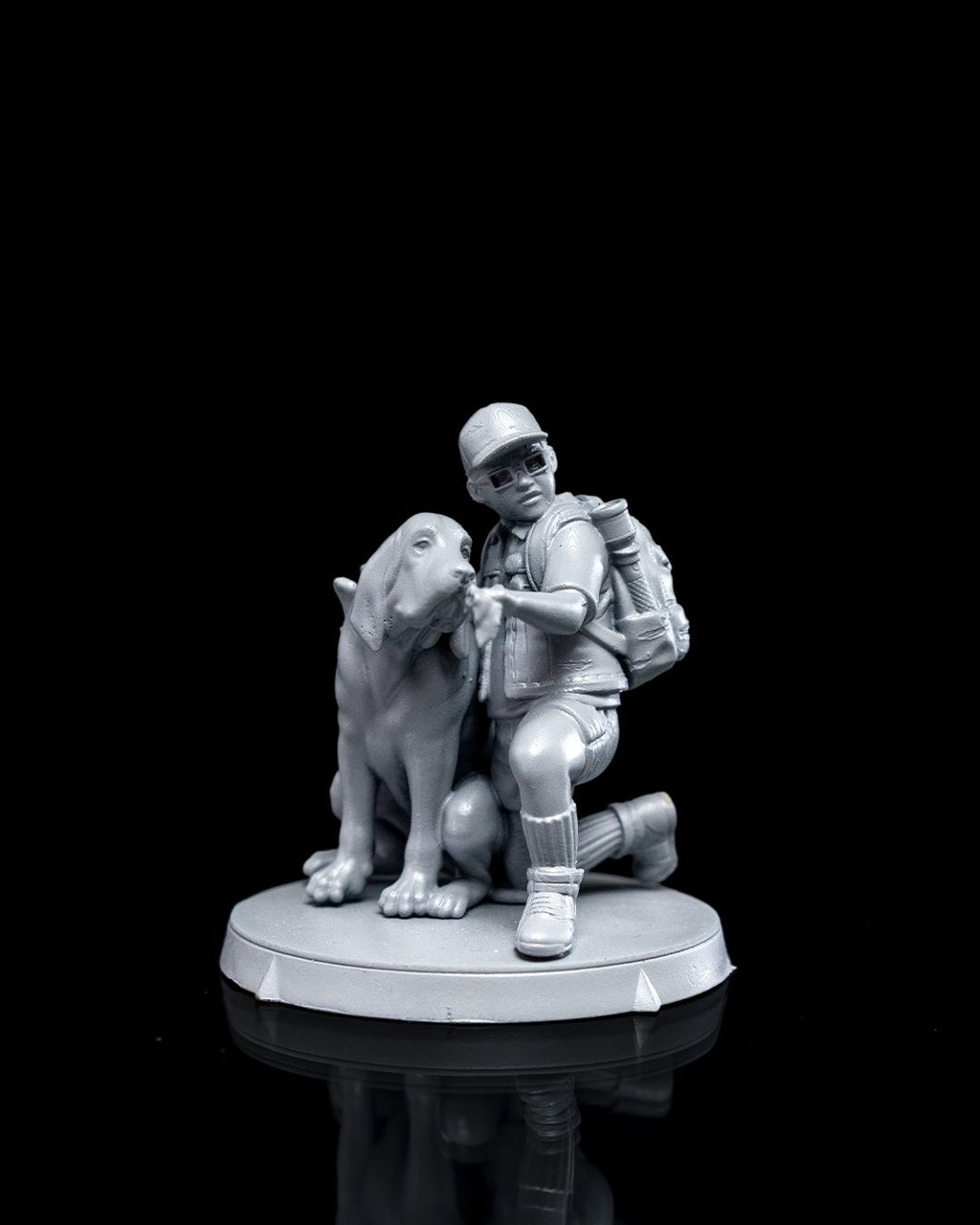 Embark on New Adventures with the Explorer and Dog Miniature (75mm)
