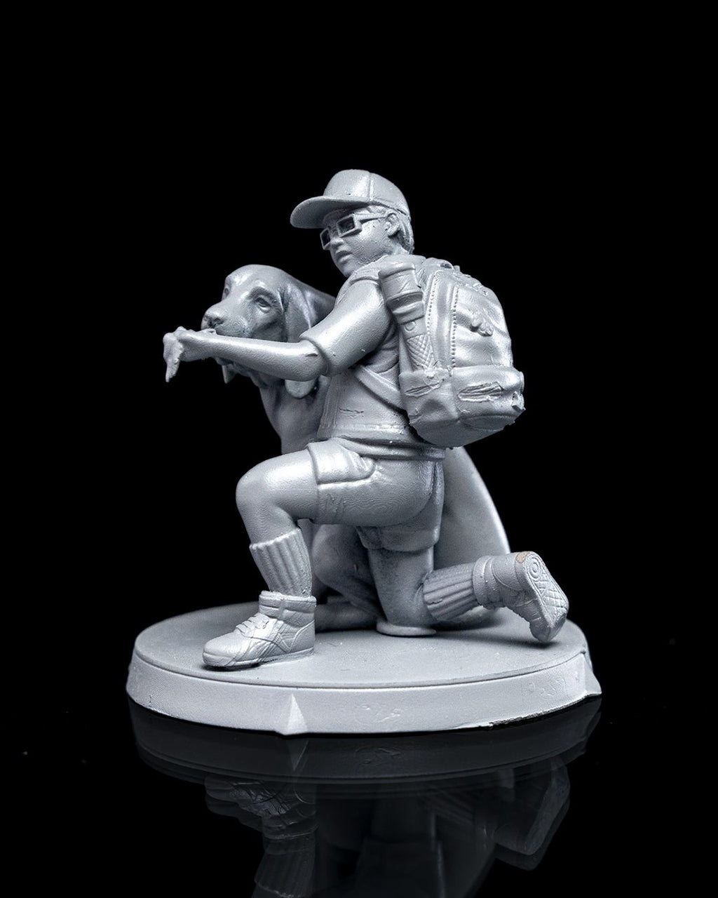 Embark on New Adventures with the Explorer and Dog Miniature (75mm)