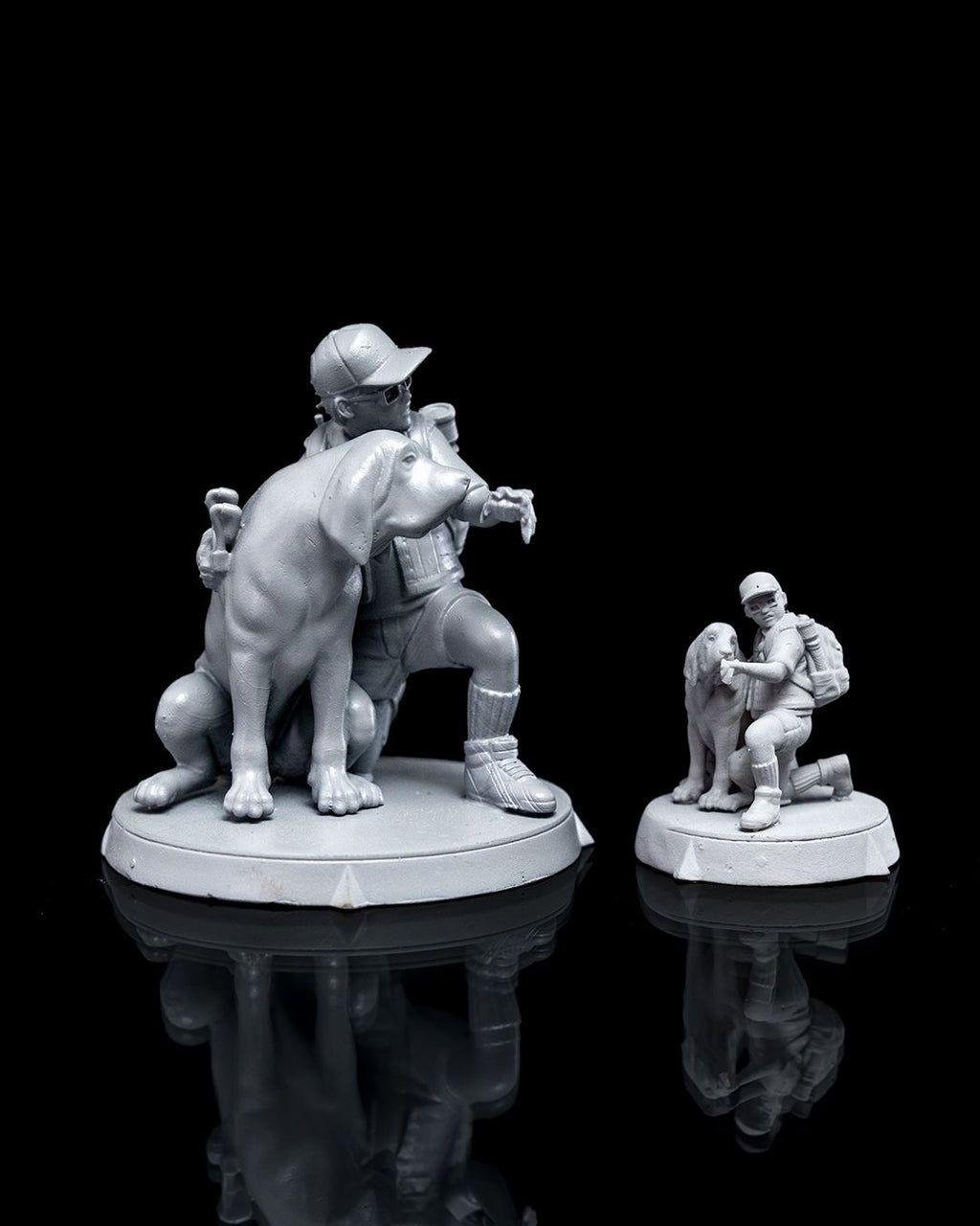 Embark on New Adventures with the Explorer and Dog Miniature (75mm)