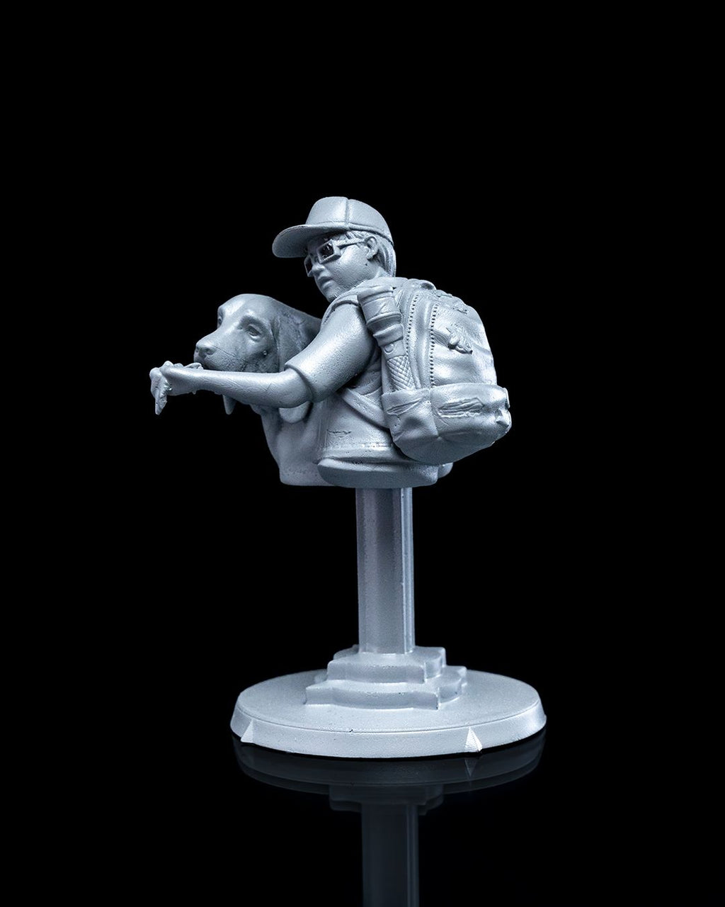 Embark on New Adventures with the Explorer and Dog Miniature (75mm)