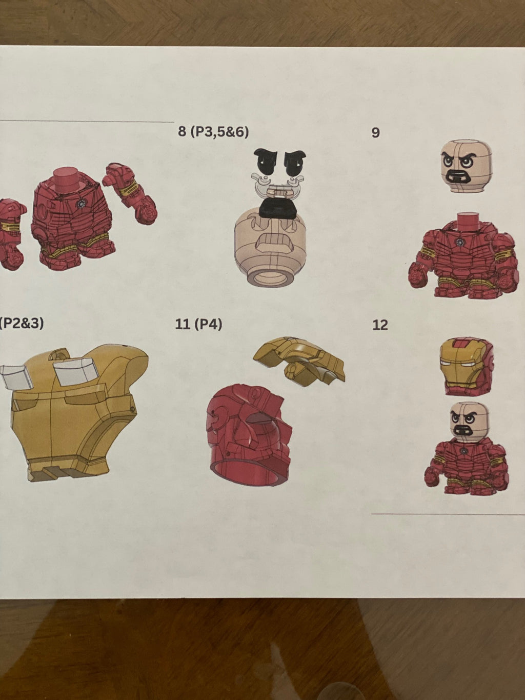 3D Printed Red Armor Mech – Poseable 7" DIY Figure Kit