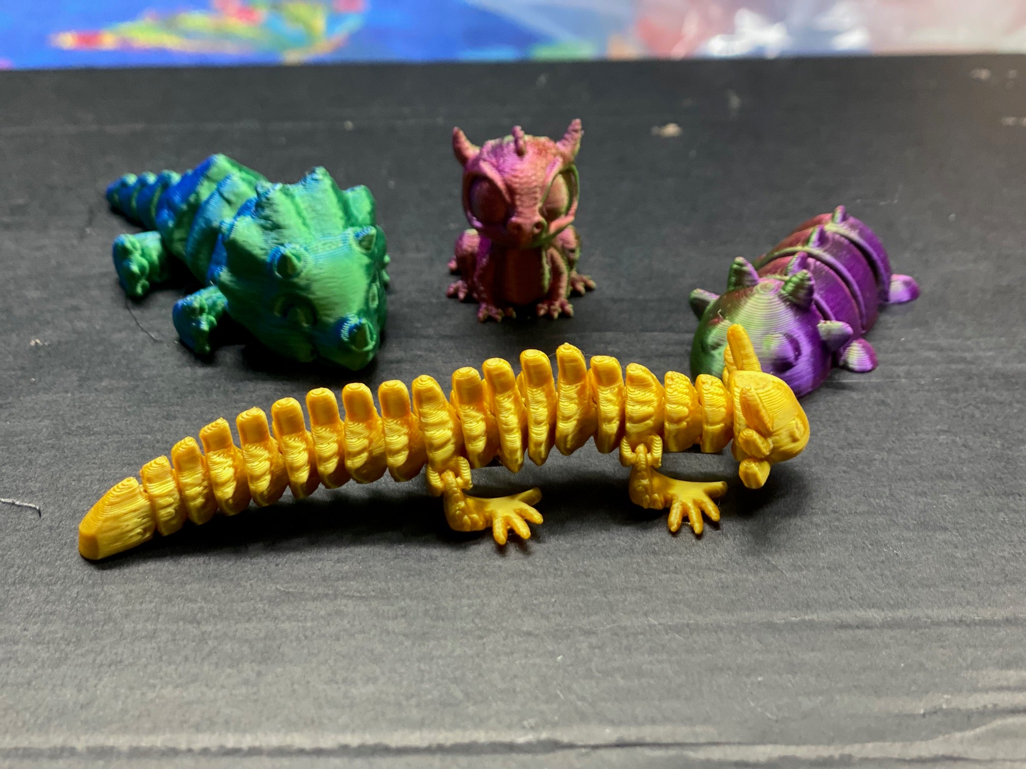 Articulated "Flexi" Creature Bundle (4-Pack)