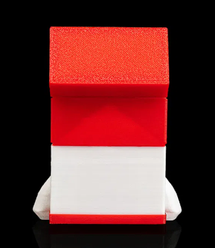 🚬 3D Printed Designer Toy: Angry Cigarette Pack Figure 😠