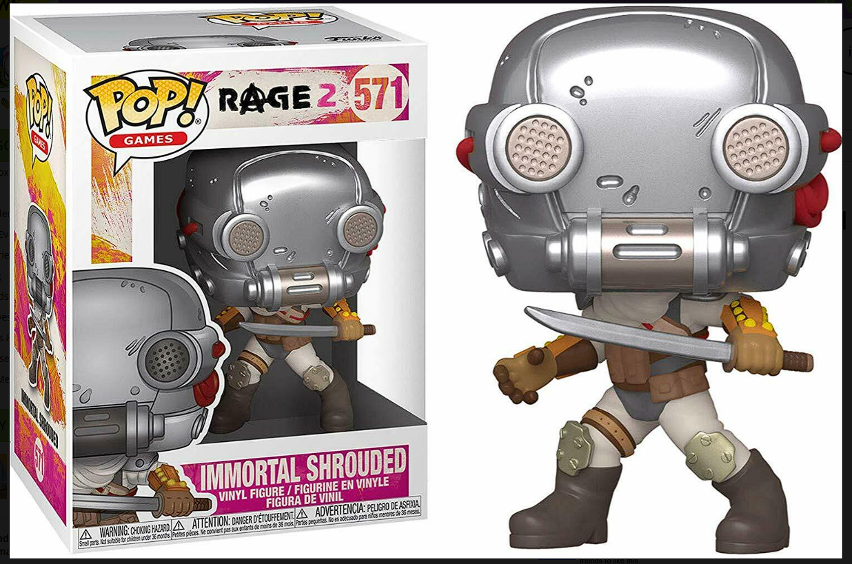 POP! Games: Rage 2 - Immortal Shrouded Vinyl Figure #571