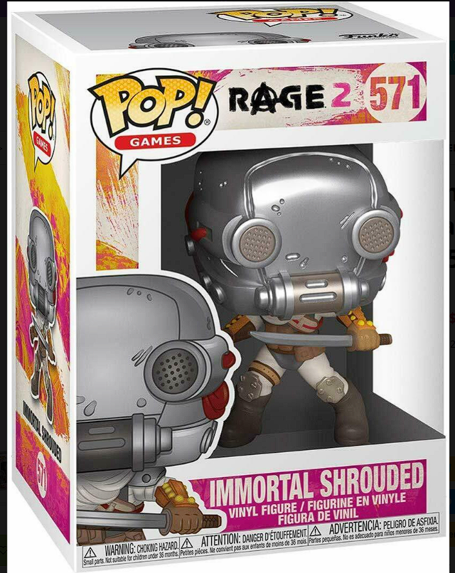 POP! Games: Rage 2 - Immortal Shrouded Vinyl Figure #571