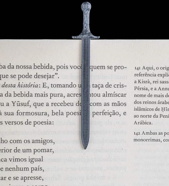 BuildInk™ Dragon’s End Bookmark – 3D Printed Fantasy Dragon Page Marker – Decorative Book Accessory – 15 cm