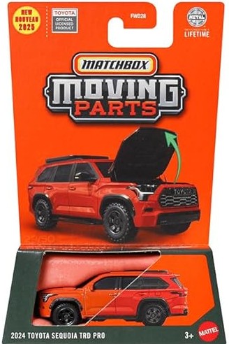 Matchbox Moving Parts – 2024 Toyota Sequoia TRD Pro (JGV33)