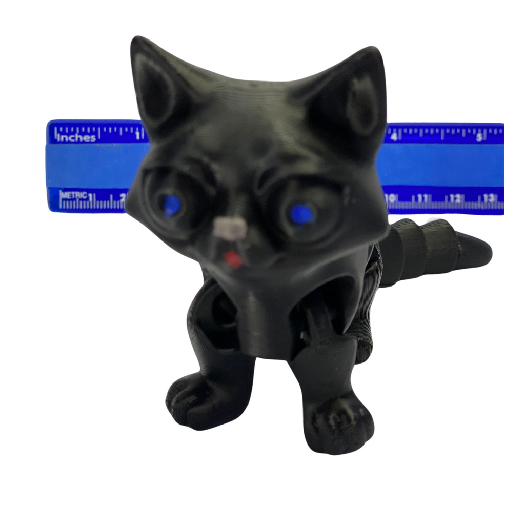 3D Printed Articulated Cat – Flexible & Poseable Figure