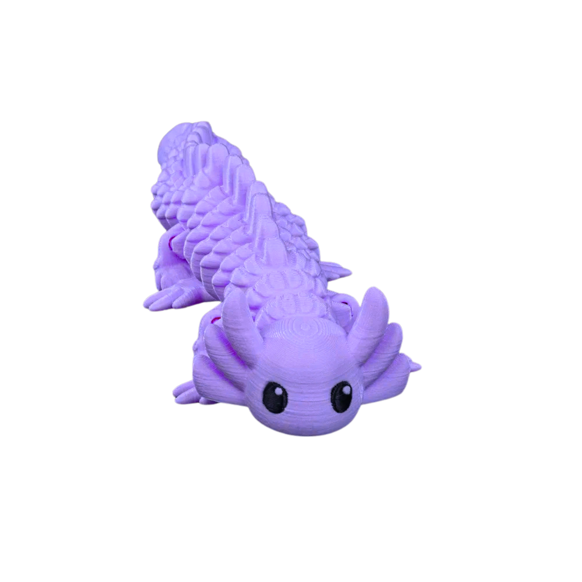 3D-Printed Flexi Axolotl – Adorable, Articulated & Fun!
