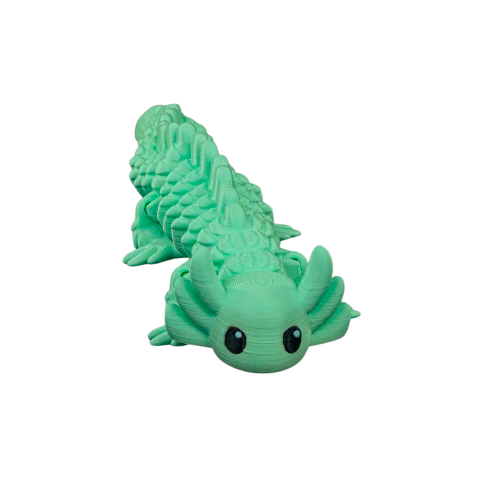 3D-Printed Flexi Axolotl – Adorable, Articulated & Fun!