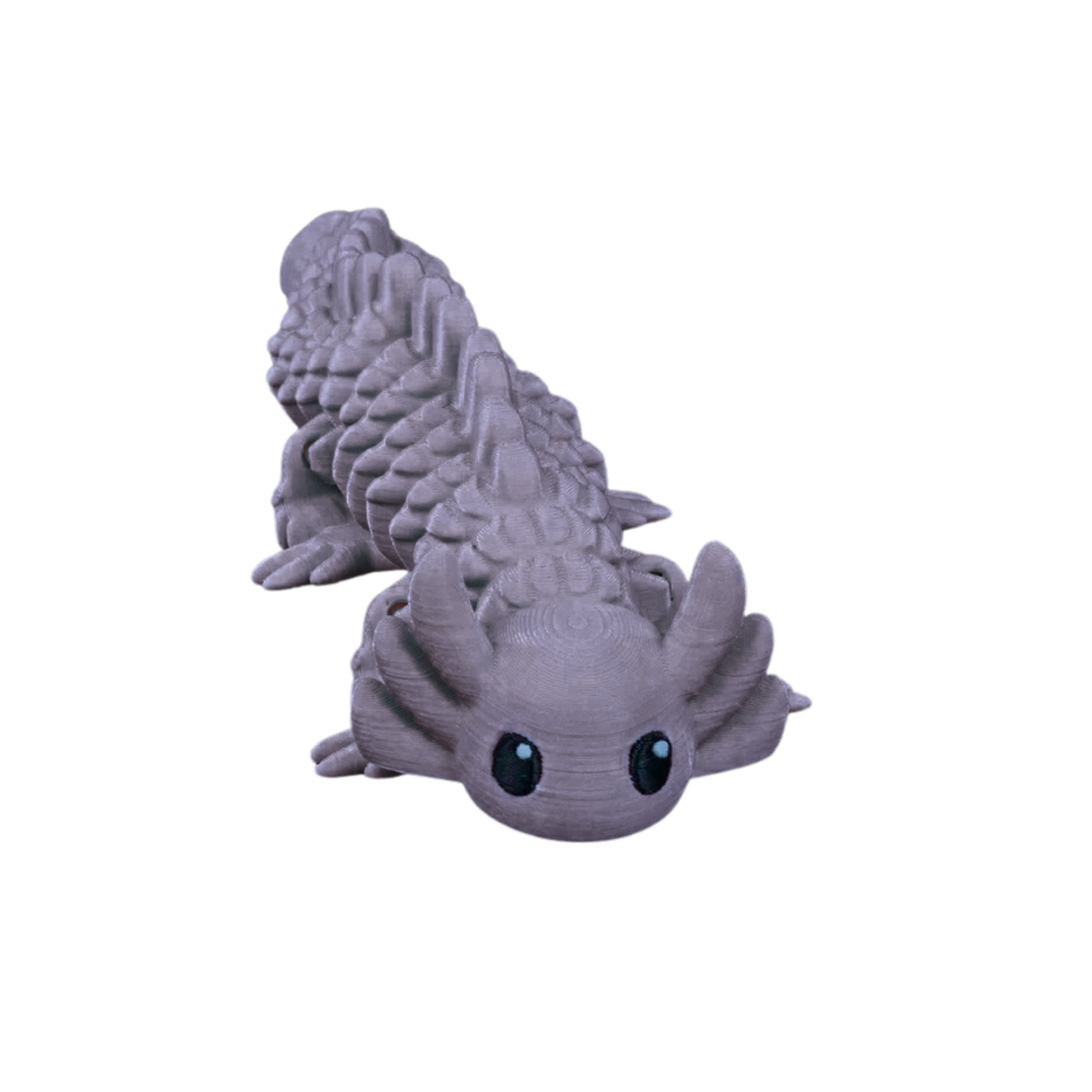 3D-Printed Flexi Axolotl – Adorable, Articulated & Fun!