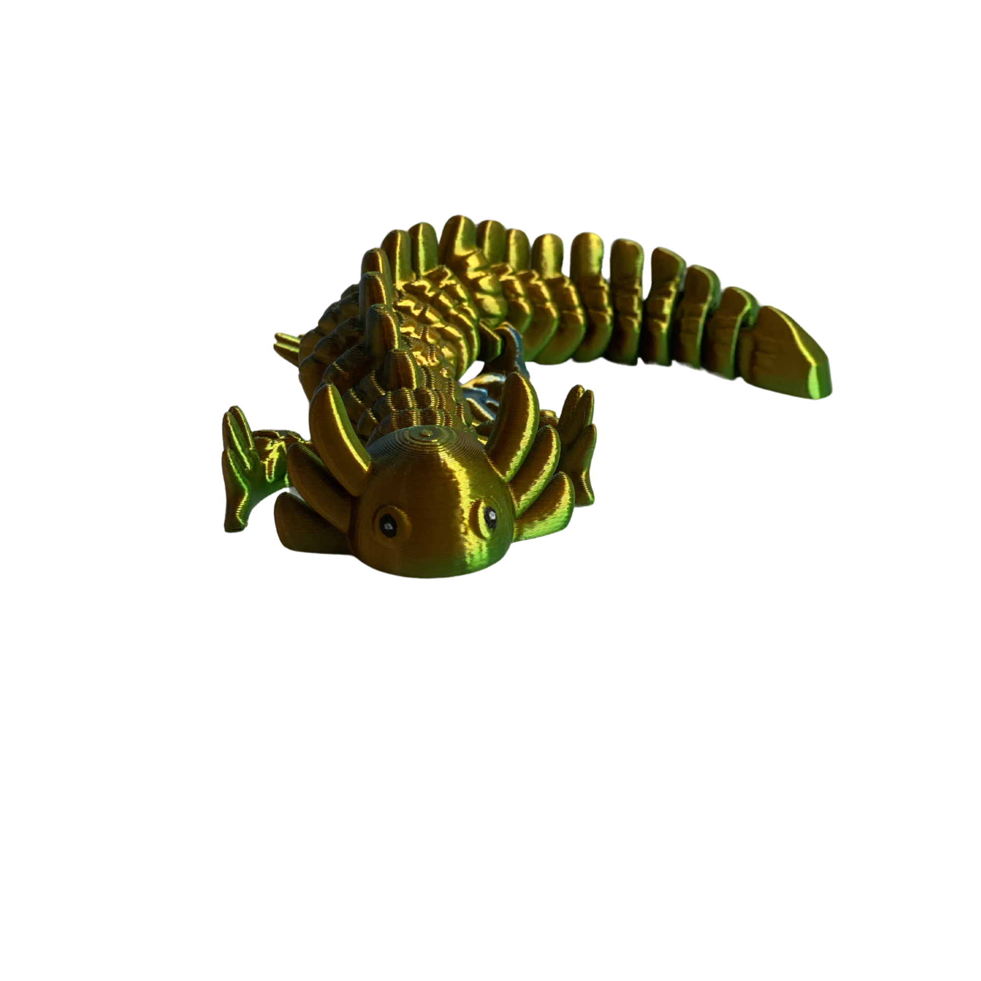 3D-Printed Flexi Axolotl – Adorable, Articulated & Fun!